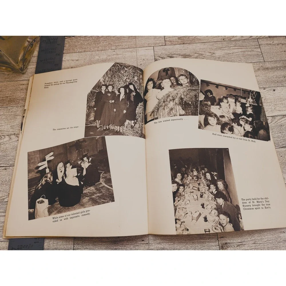 Vintage 1949 Yearbook Saint Xavier College 